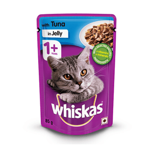 Whiskas With Tuna In Jelly 1+Year 85g